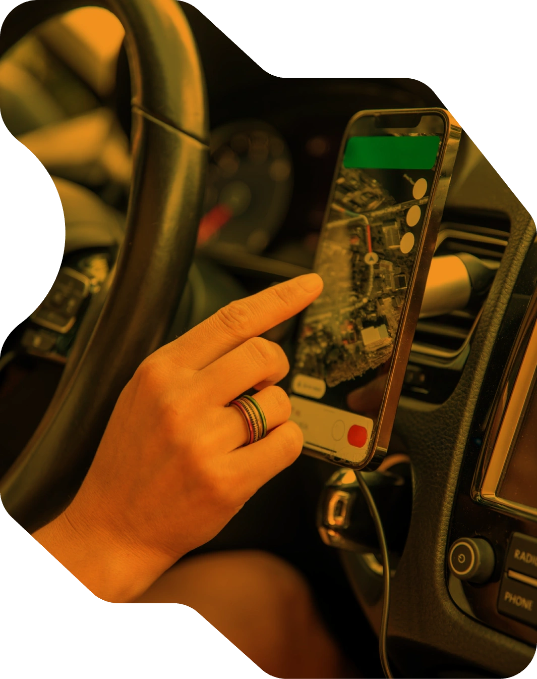 Cab booking service background
