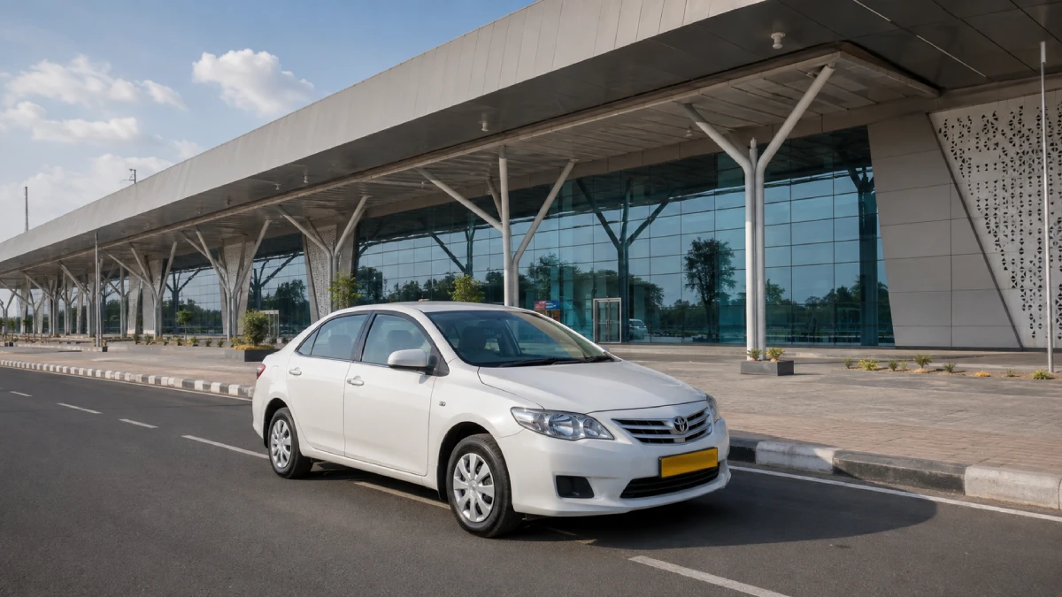 Jamnagar Airport taxi pickup and drop service