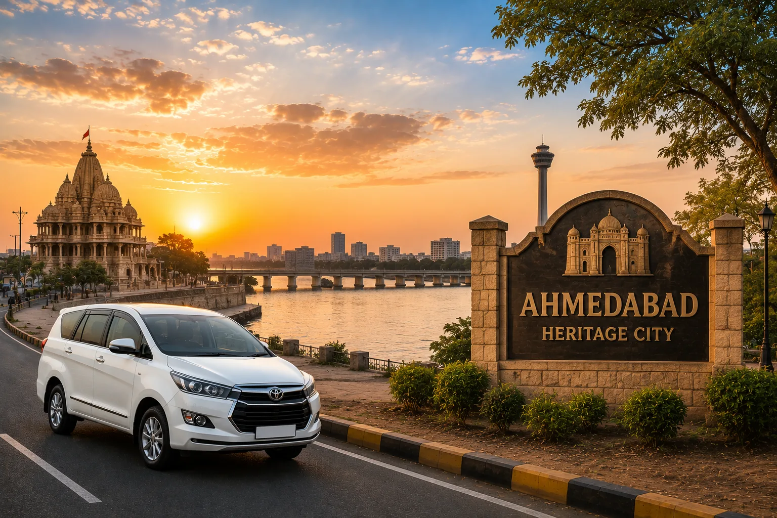 Veraval to Ahmedabad Taxi Taxi by private cab