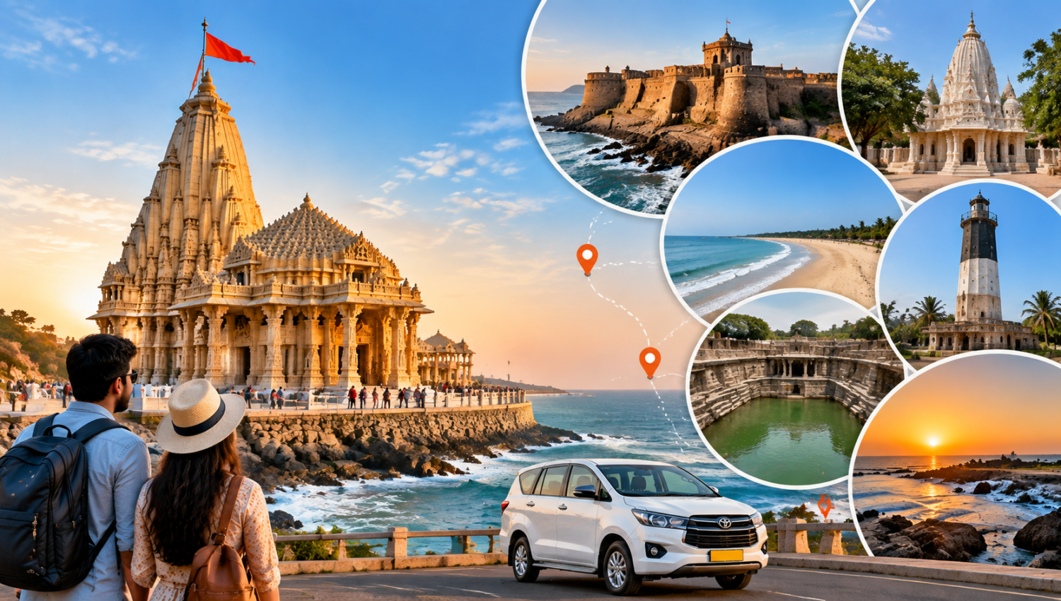 Top Places to Visit Near Somnath for a One-Day Trip